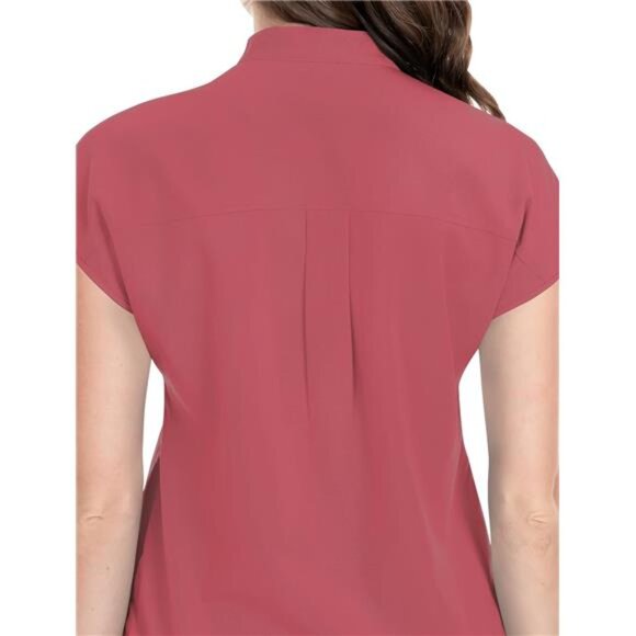 niaahinn Scrubs Set for Women Nurse Uniform Jogger Suit Stretch Top & Pants - Picture 4 of 7